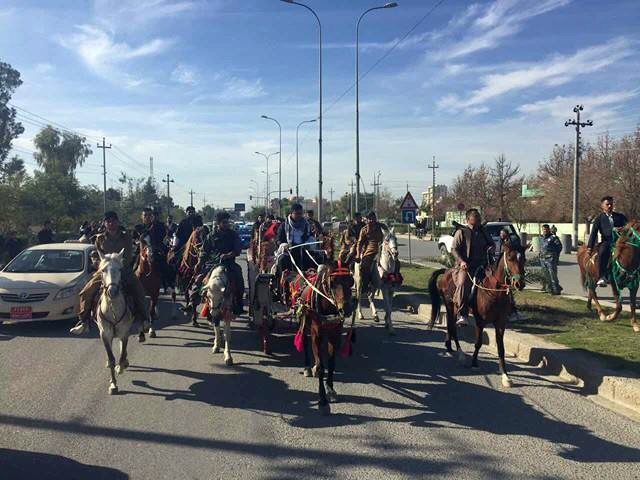 بە وێنە...ئاھەنگی ھاوسەرگیری كۆنی كوردەواری زیندوو دەكرێتەوە 